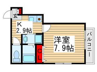 メゾンエスポワ－ルの物件間取画像